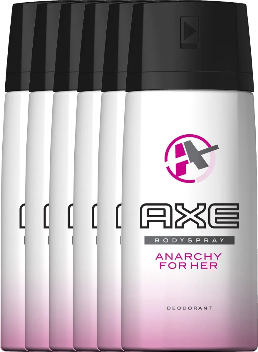 Axe Anarchy Deodorant Spray 6x150ml