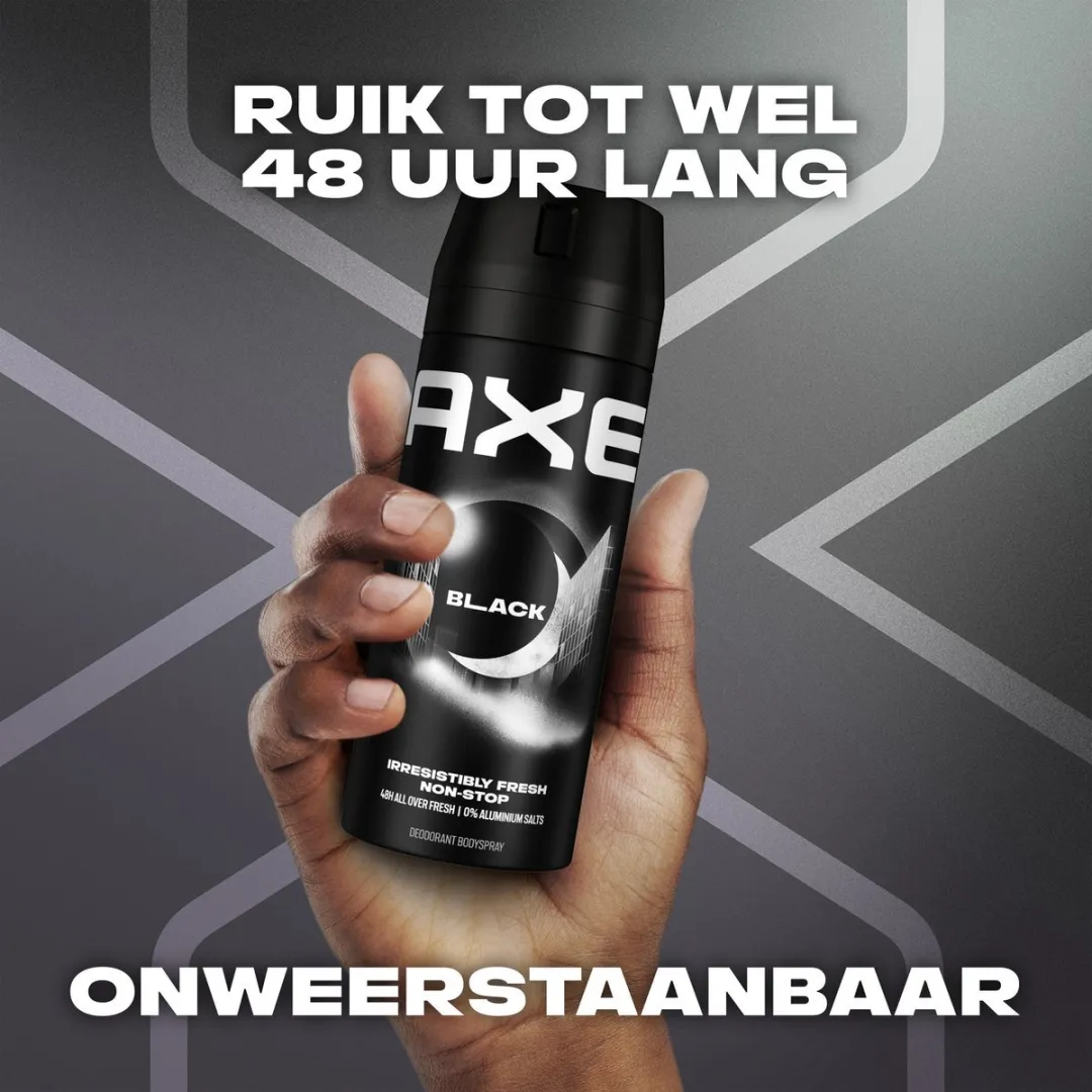 Axe Deo Spray Black - 8 Stuks