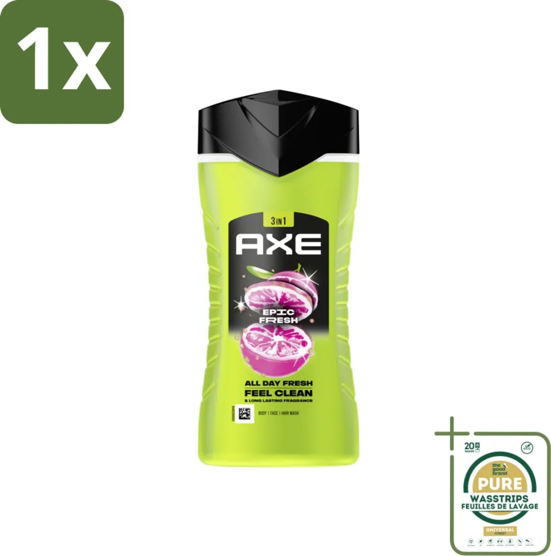 Axe 3-in-1 Douchegel Epic Fresh 250ml