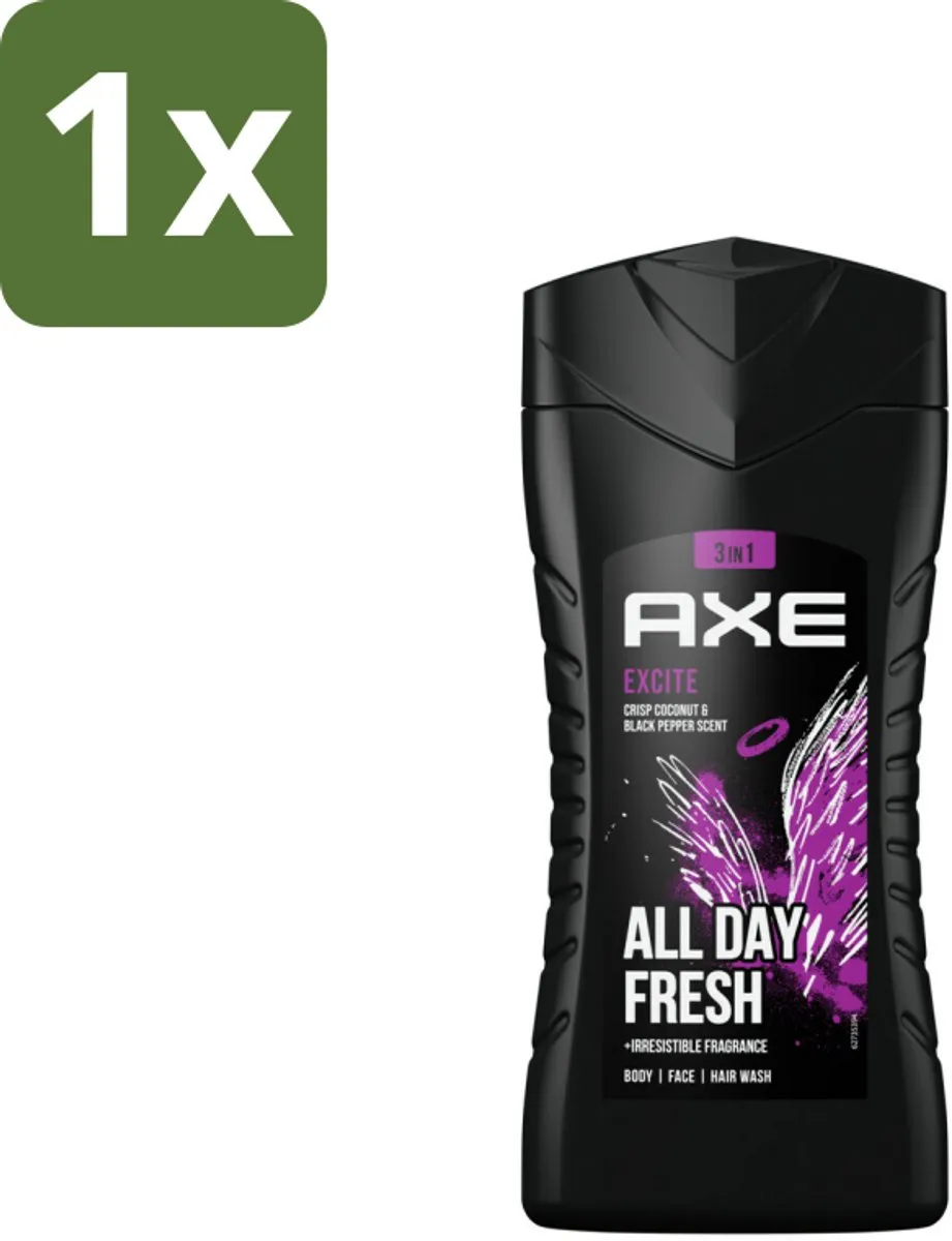 Axe Excite 3-in-1 Douchegel 250ml