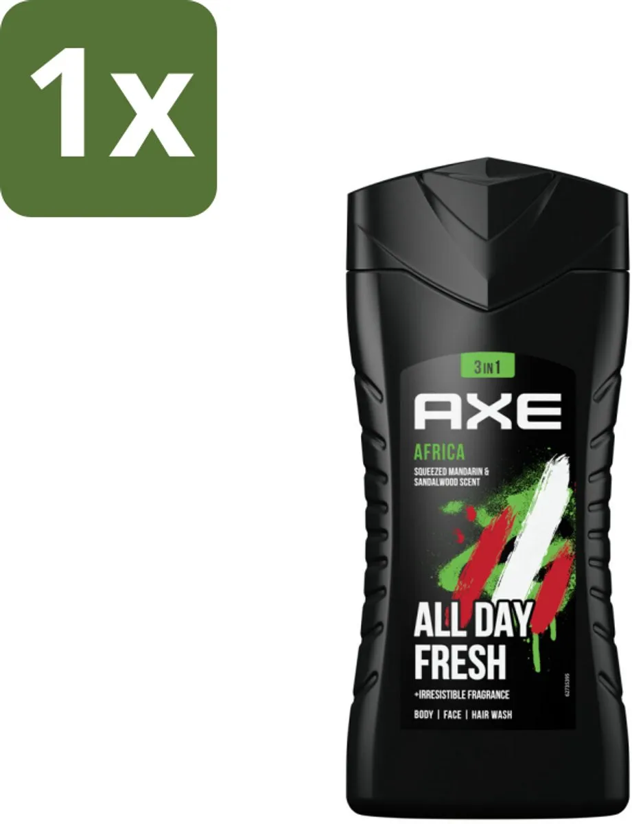 Axe Africa Douchegel Squeezed Mandarin & Sandalwood 250ml