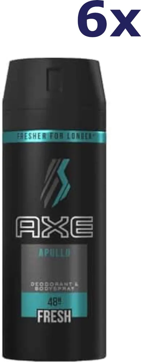 Axe Deospray Apollo 150ml - 6 Stuks