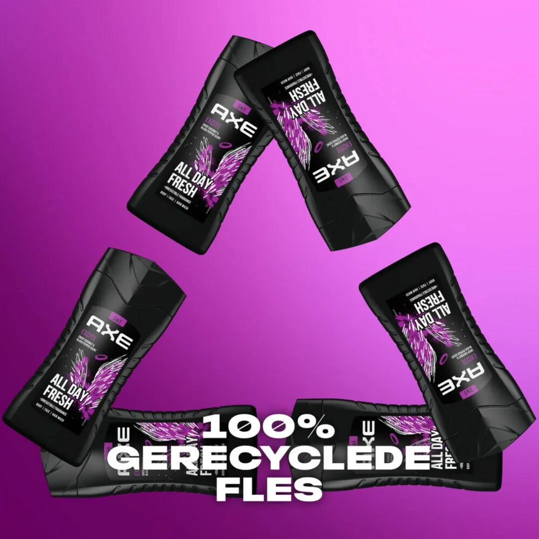 Axe Excite 3-in-1 Douchegel 250ml - afbeelding 6 van 6