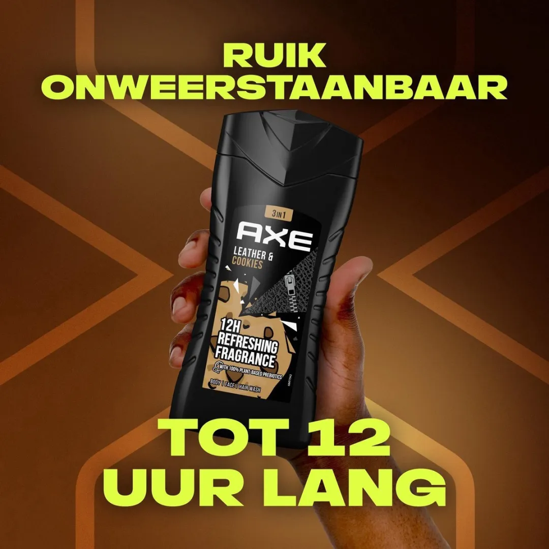 Axe Leather & Cookies Douchegel - 24x250ml