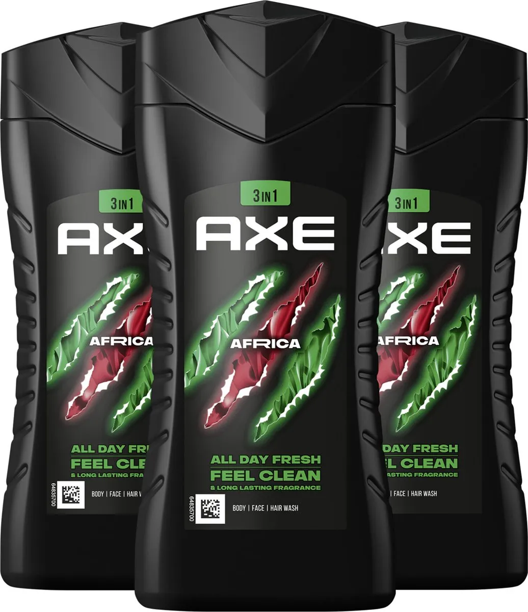 Axe 3-in-1 Douchegel Africa