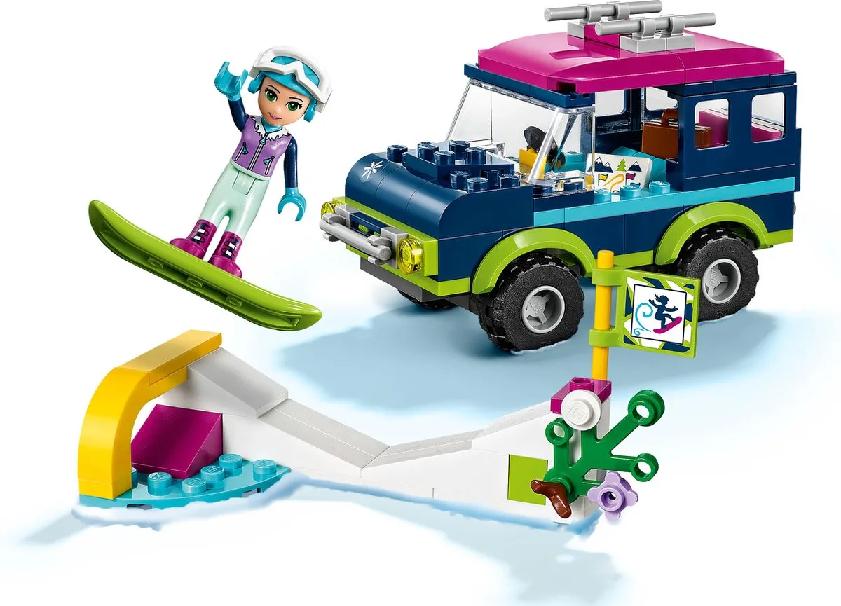 LEGO Friends Wintersport Terreinwagen 41321 - Paars - afbeelding 6 van 6