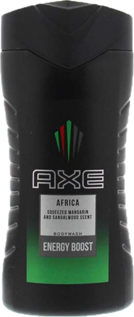 Axe Africa Douchegel 3-in-1 - 500ml (2x250ml) - Squeezed Mandarin & Sandalwood - afbeelding 6 van 6