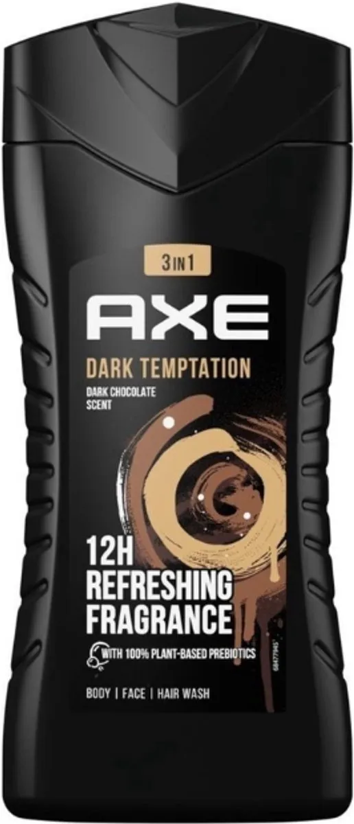 Axe Dark Temptation Douchegel 250ml - 25 Stuks