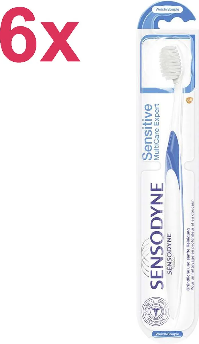 Sensodyne Sensitive Soft MultiCare Expert Tandenborstels