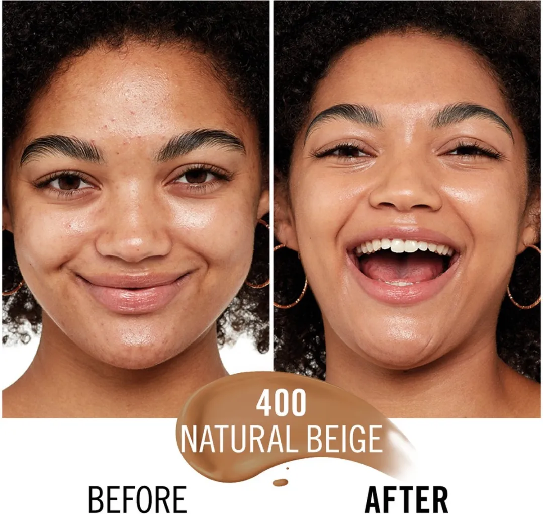 Rimmel London Kind & Free Vegan Foundation 400 Natural Beige - 30ml