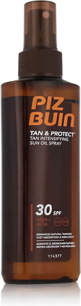Piz Buin Tan & Protect Oil Zonnespray SPF 30 - 150ml