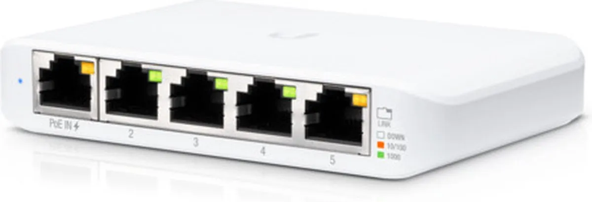 Ubiquiti UniFi Switch FLEX Mini - 5 Poorten Wit