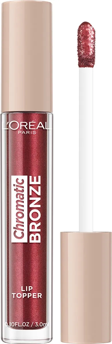 L'Oréal Paris Chromatic Bronze Strobing Lipgloss 04 Red Tonic - 3ml