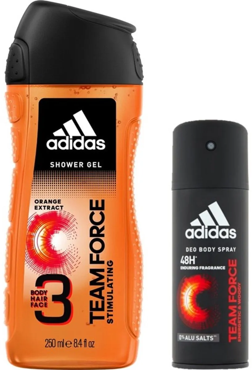 adidas Team Force Douchegel & Deo Spray