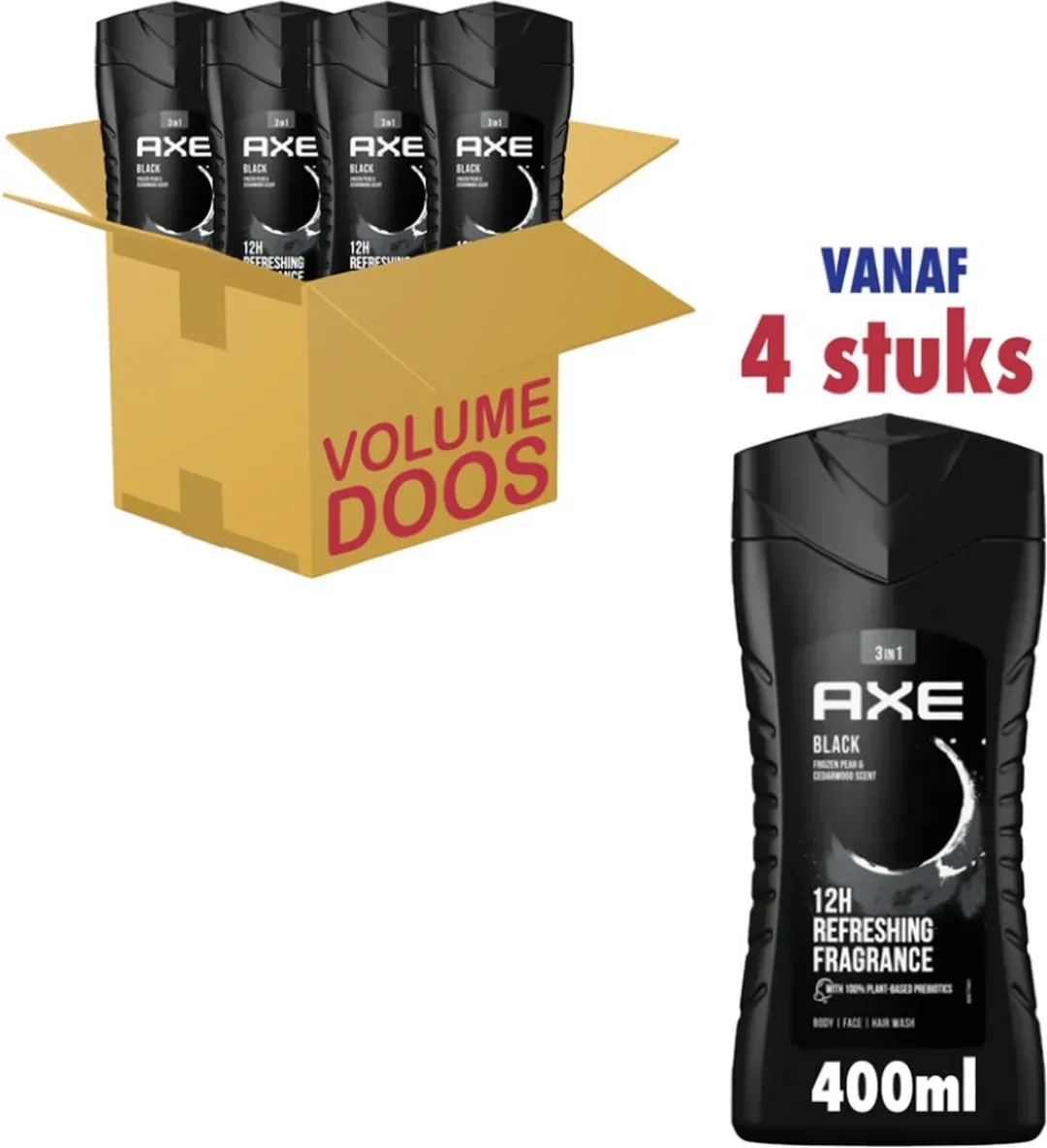 Axe XL 3in1 Black Bodywash