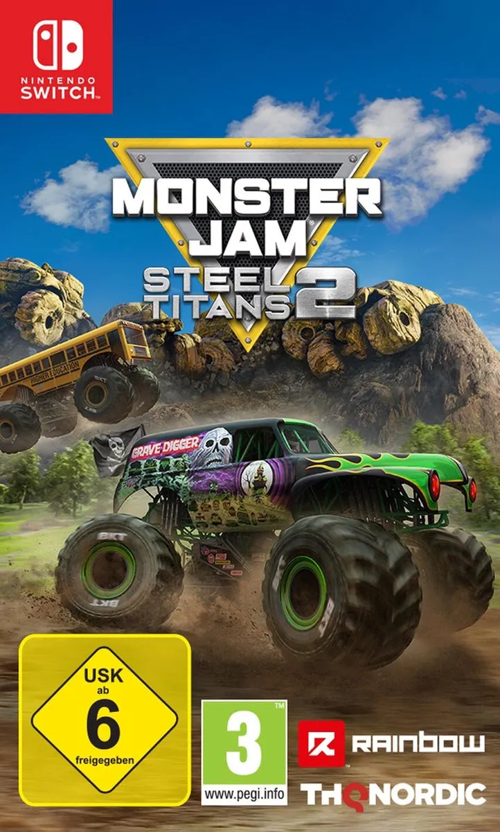 THQ Nordic Monster Jam Steel Titans 2 Nintendo Switch
