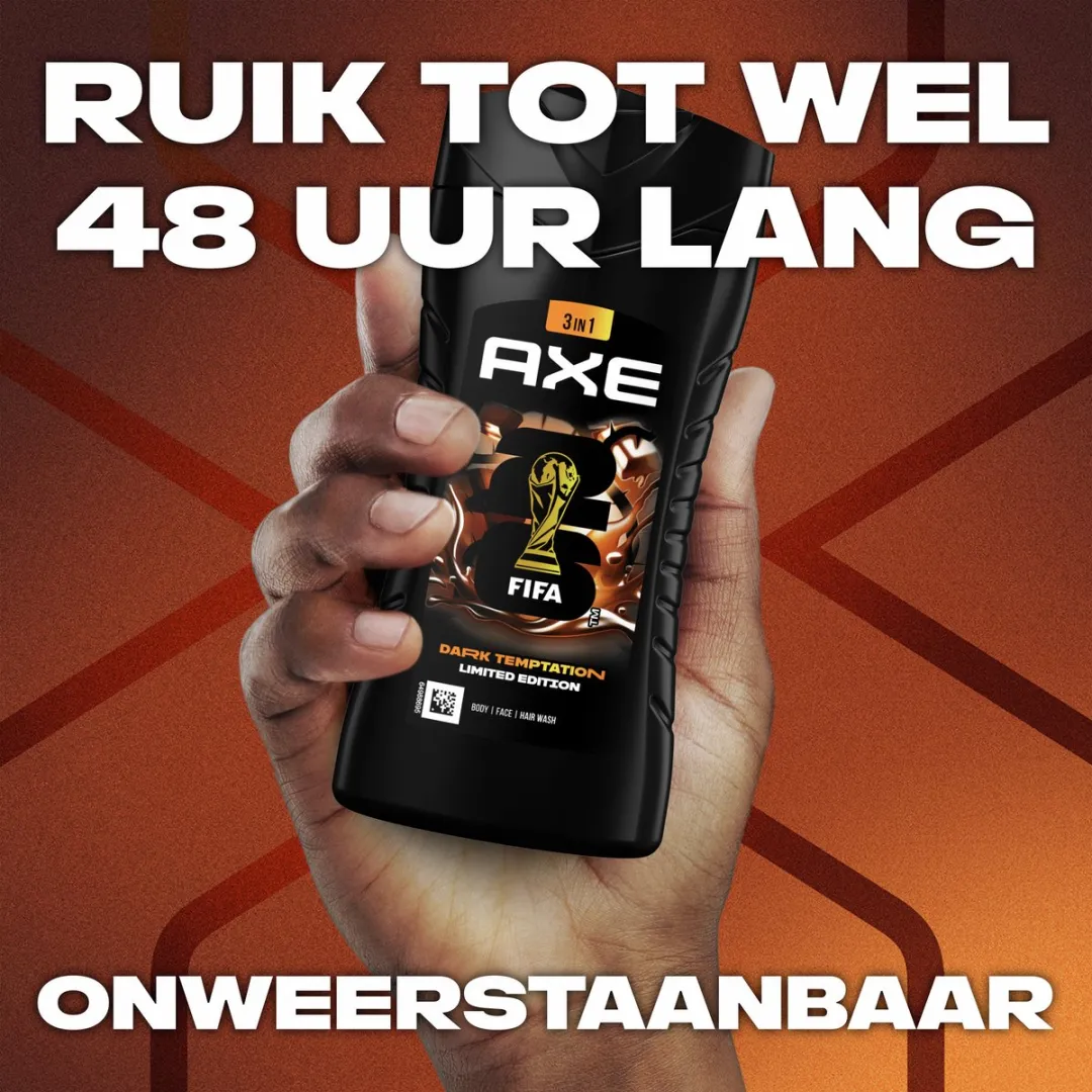 Axe Dark Temptation 3-in-1 Douchegel - 6x250ml