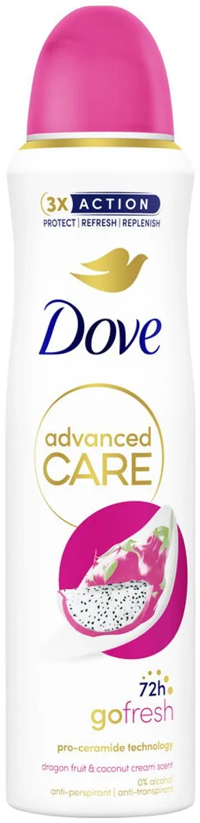 Dove Deodorant Spray Dragon Fruit & Coconut Cream 150ml