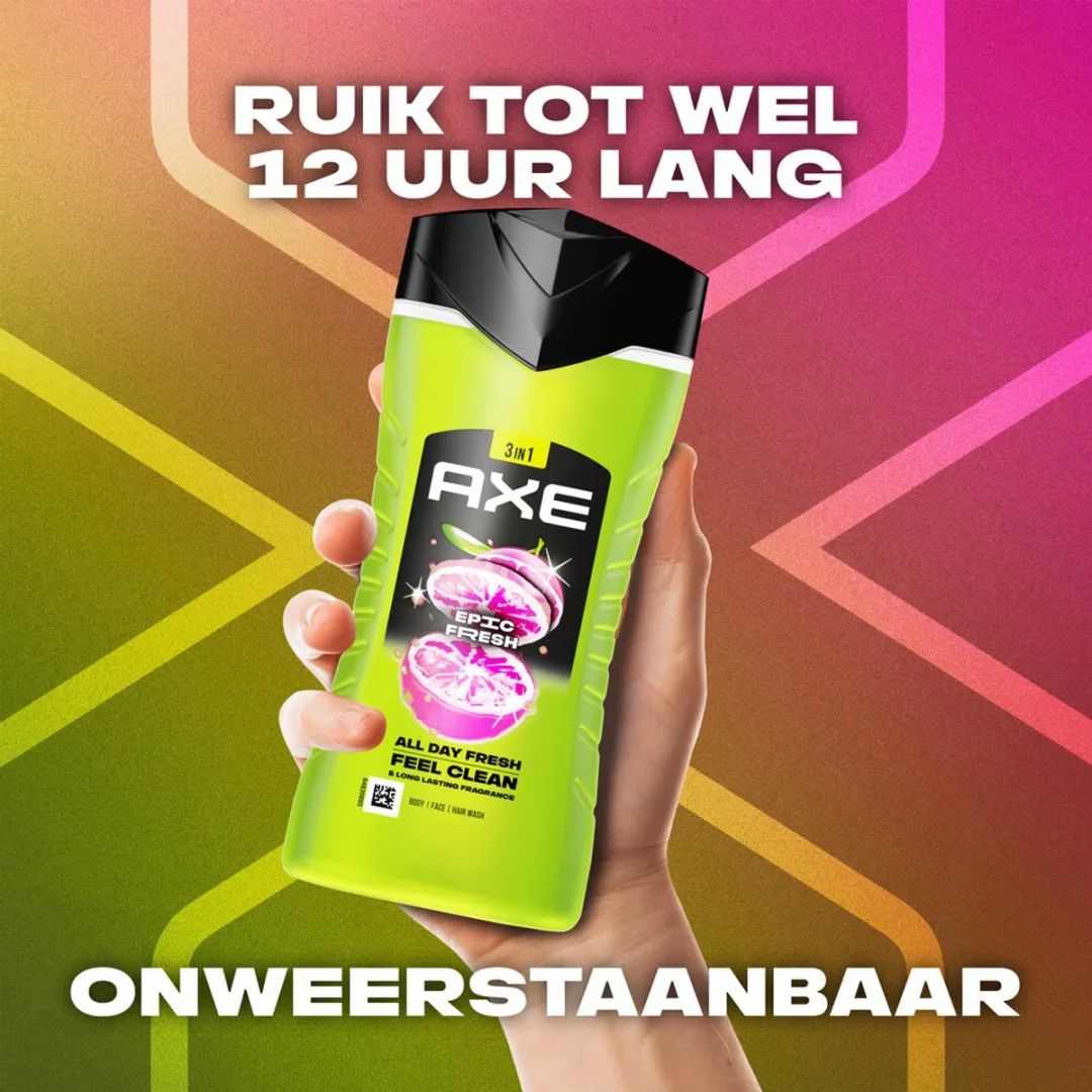 Axe Epic Fresh Douchegel 3-in-1 - 6x250ml