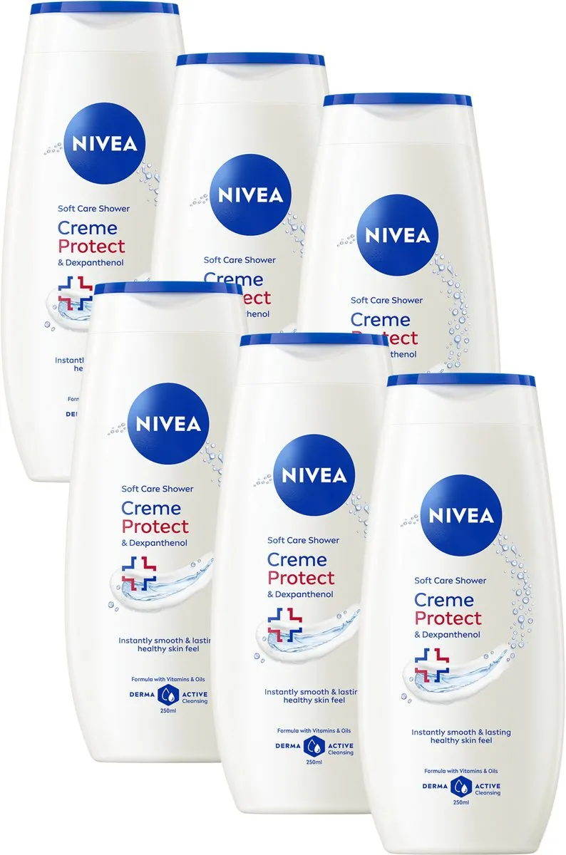 NIVEA Douchecrème Protect 6x250ml