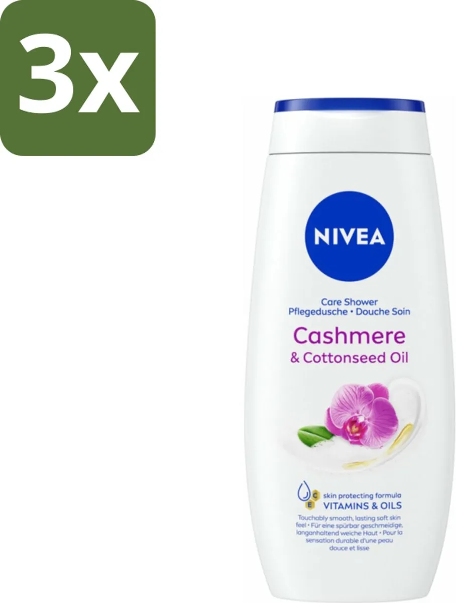 NIVEA Douchecrème Cashmere & Cotton 250ml