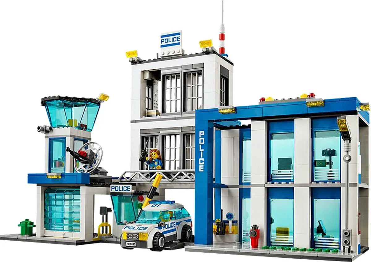 LEGO City Politiebureau 60047 - 7 Minifiguren - afbeelding 3 van 6