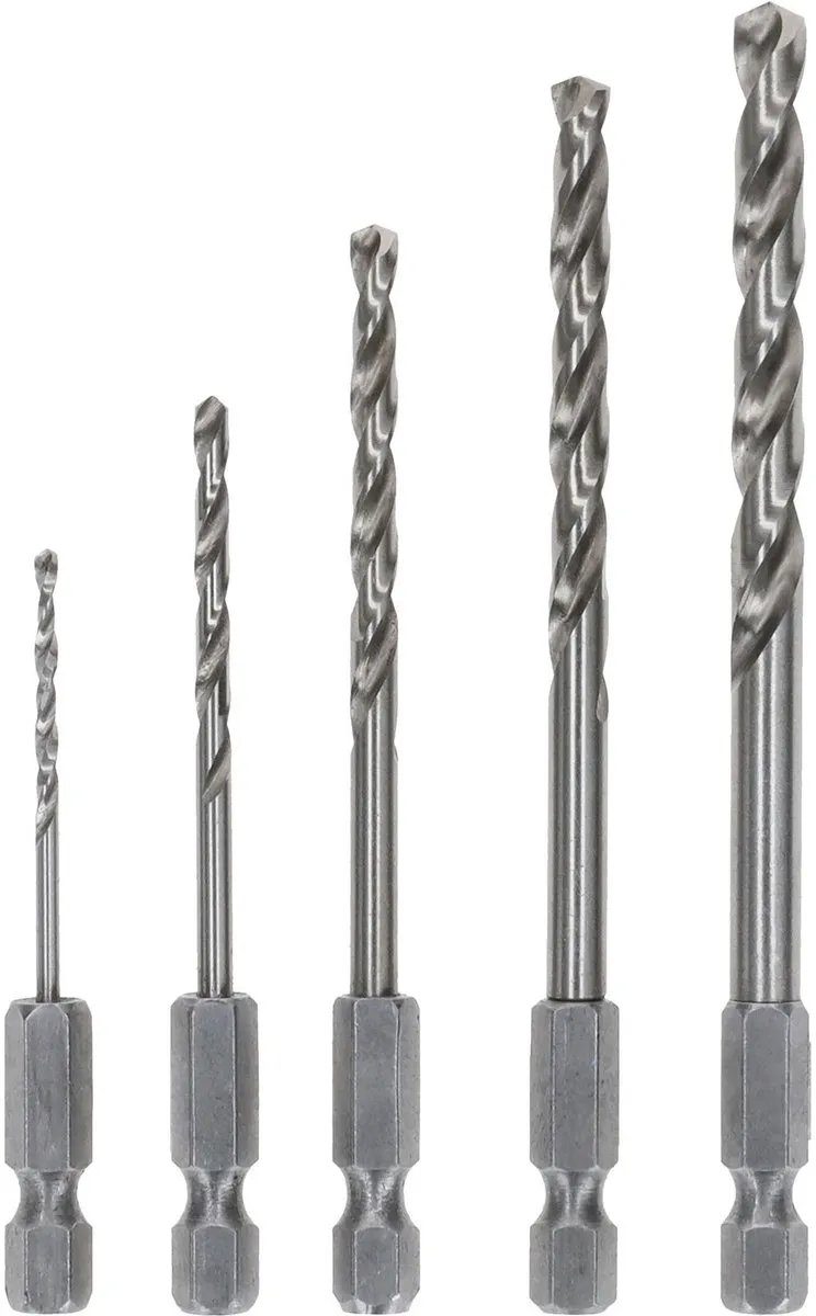 Bosch PRO Metaal HSS-G Zeskantboorset 5-delig 2608595517