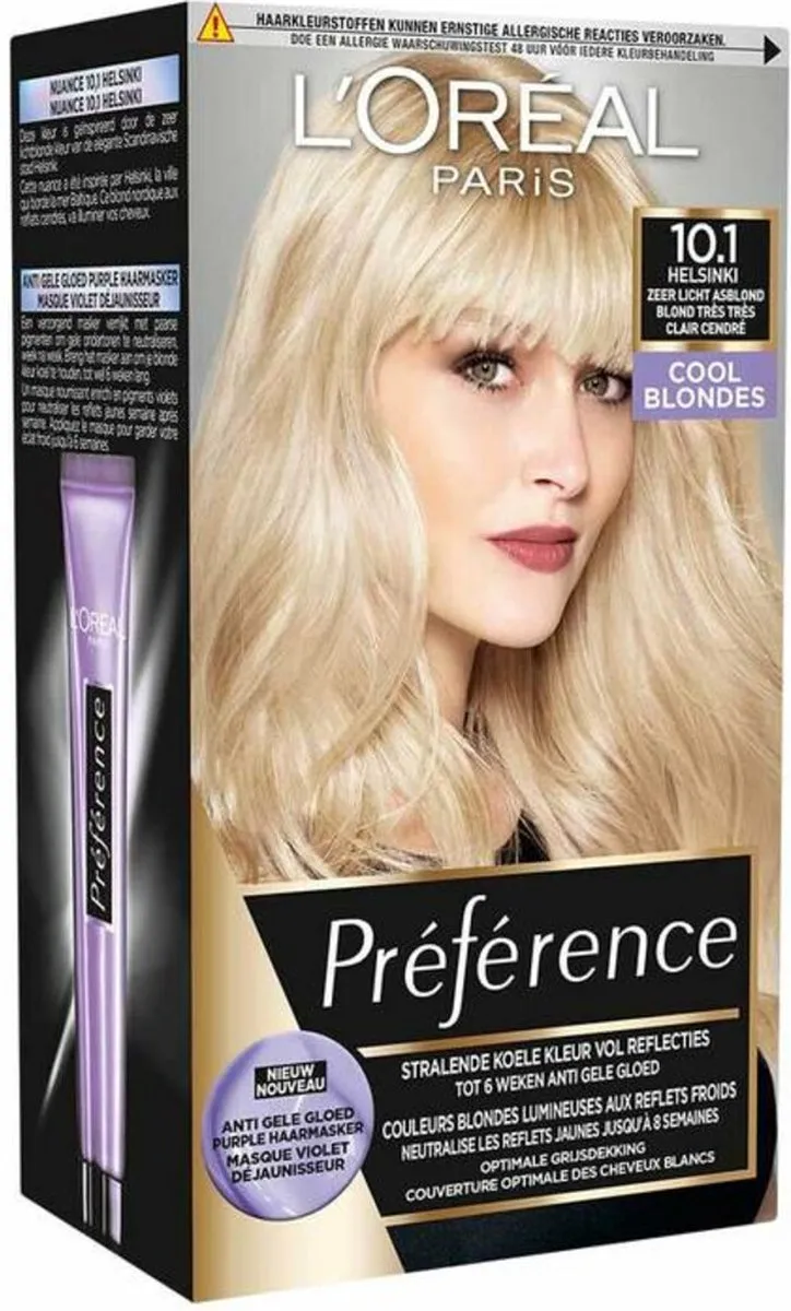 L'Oréal Paris Preference Haarkleuring 10.1 Helsinki - 3 Stuks - afbeelding 5 van 6