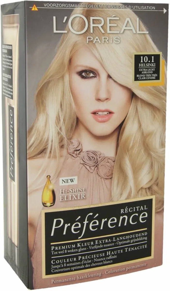 L'Oréal Paris Preference Haarkleuring 10.1 Helsinki - 3 Stuks - afbeelding 6 van 6