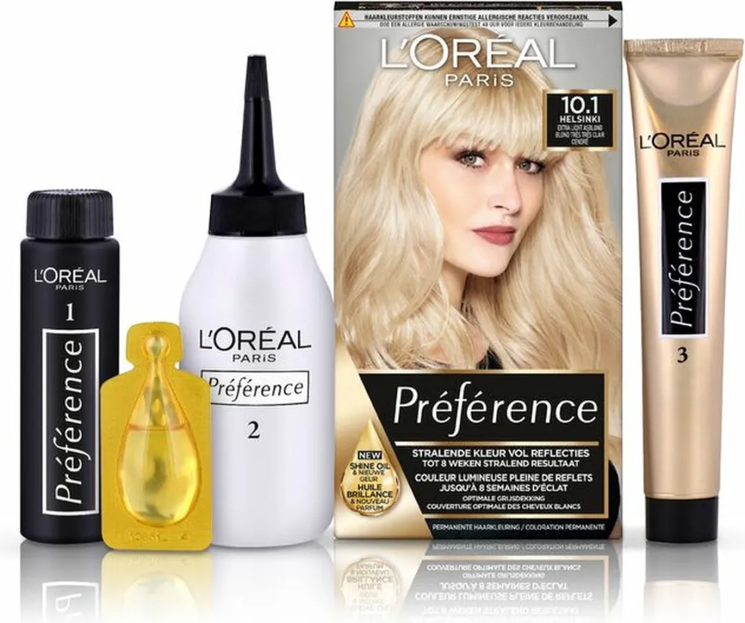 L'Oréal Paris Preference Haarkleuring 10.1 Helsinki - 3 Stuks - afbeelding 3 van 6
