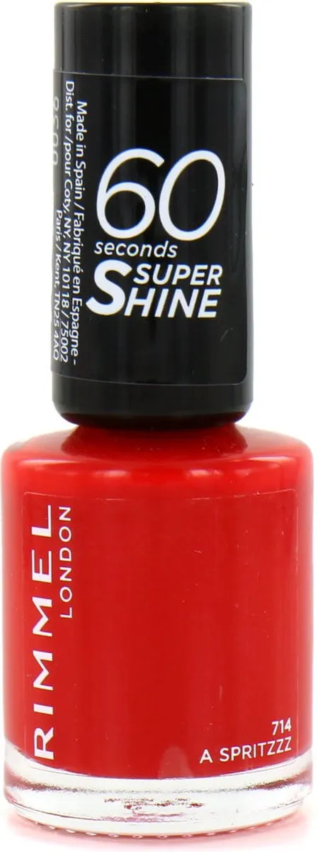 Rimmel London 60 Seconds Supershine Nagellak 714 Bright Touch - 8ml