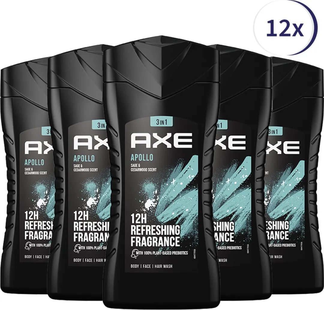 Axe Apollo Douchegel - 12x250ml