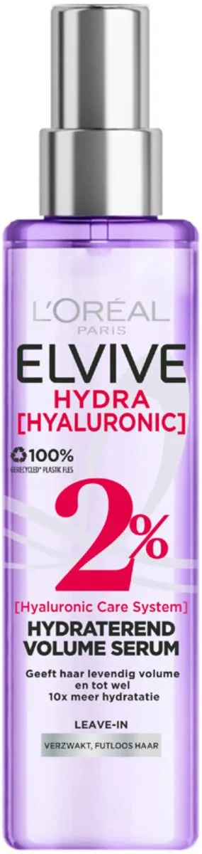 L'Oréal Elvive Hydra Hyaluronic Leave-in Spray - 3x150ml
