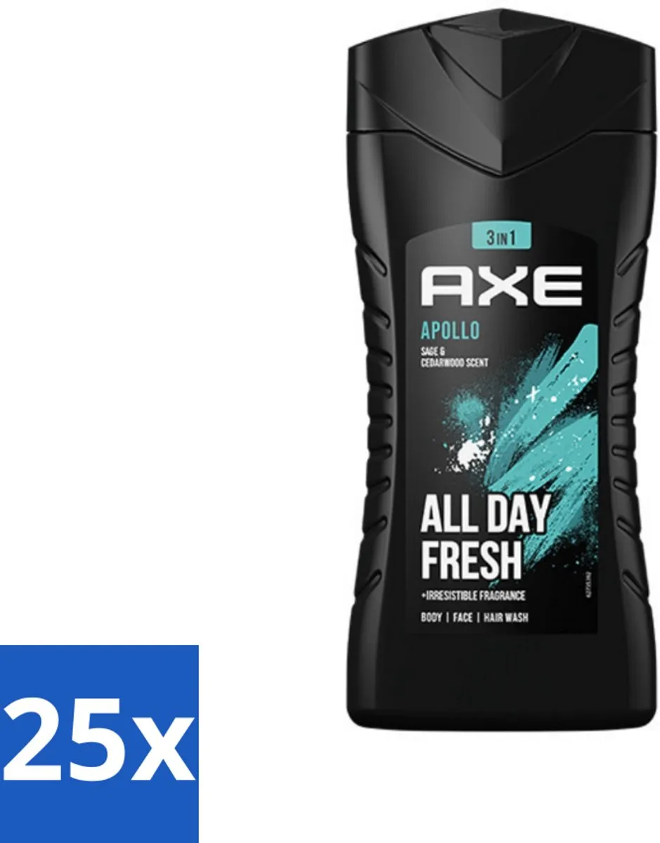 Axe Apollo Sage & Cedarwood 3-in-1 Douchegel 250ml