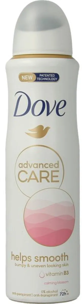 Dove Deodorant Spray Advanced Care 150ml - afbeelding 6 van 6