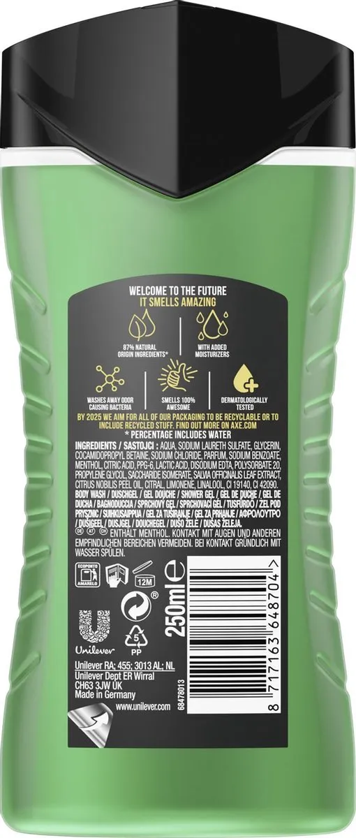 Axe Ice Breaker 3-in-1 Douchegel 250ml