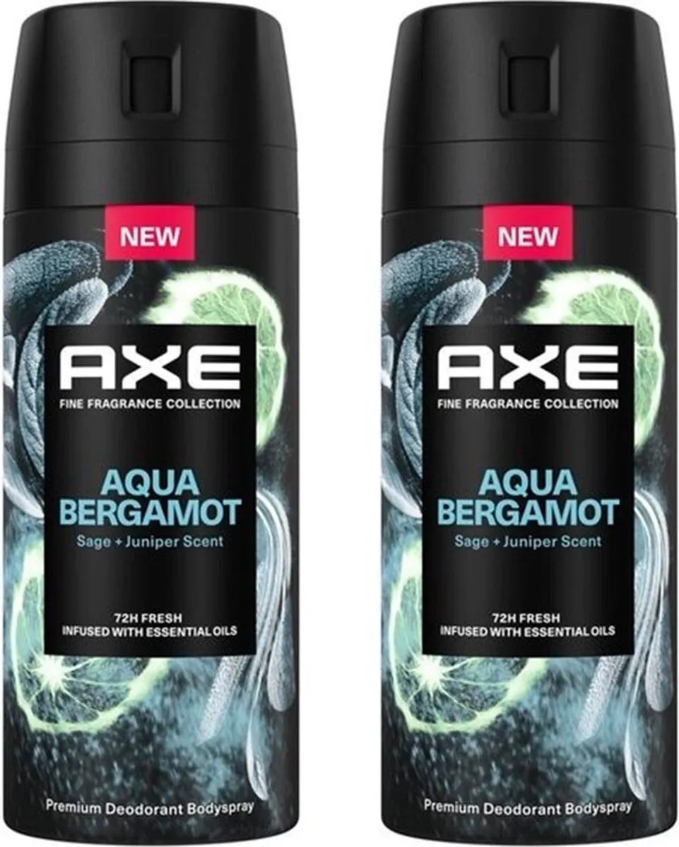 Axe Deodorant Spray Aqua Bergamot