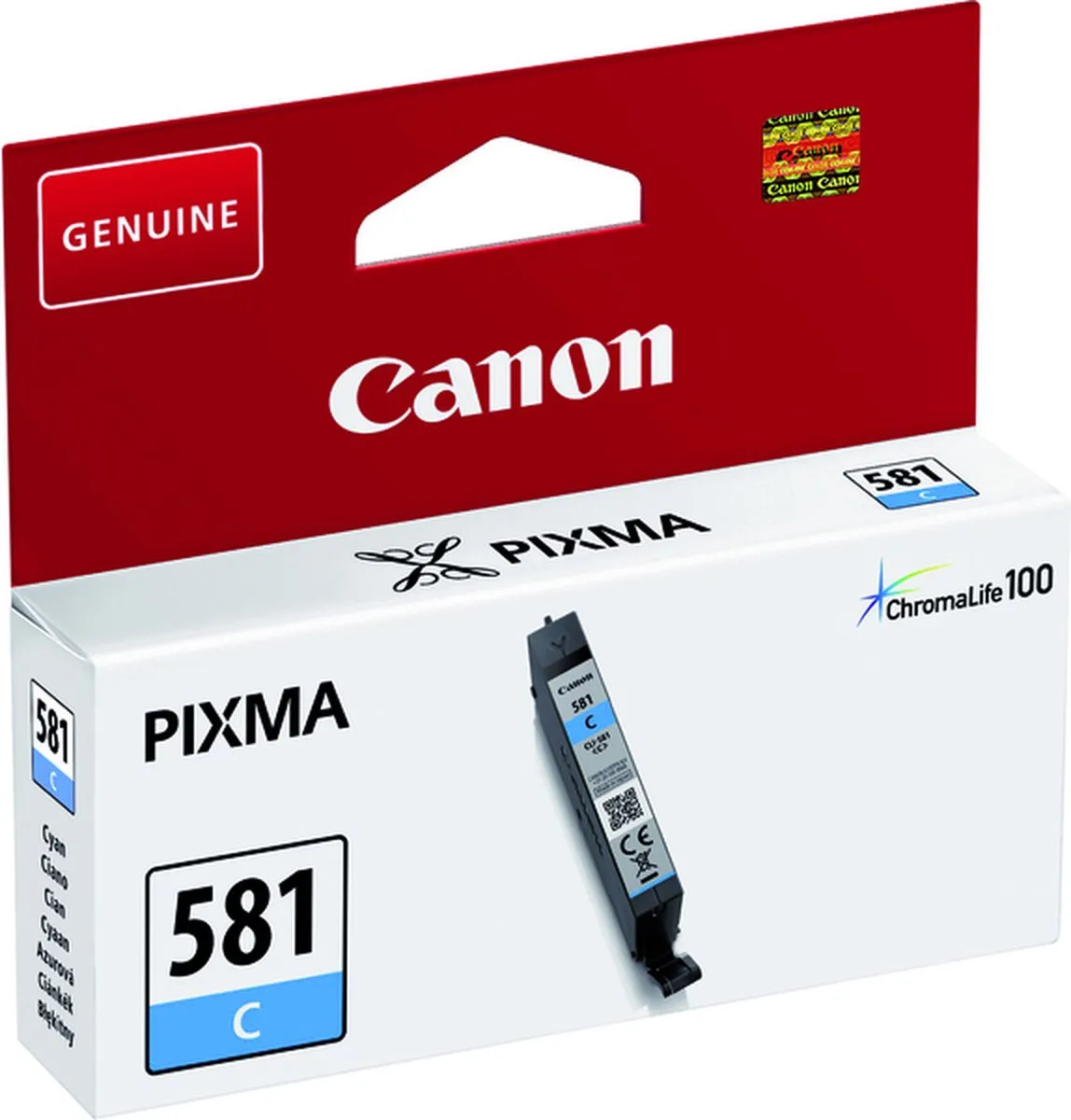 Canon CLI-581C Inktcartridge Cyaan
