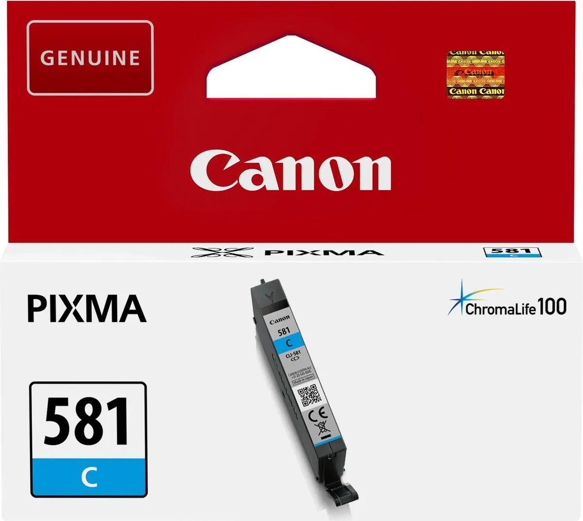 Canon CLI-581C Inktcartridge Cyaan