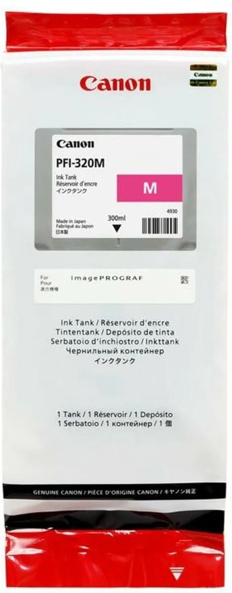 Canon PFI-320M Magenta Inktcartridge 300ml
