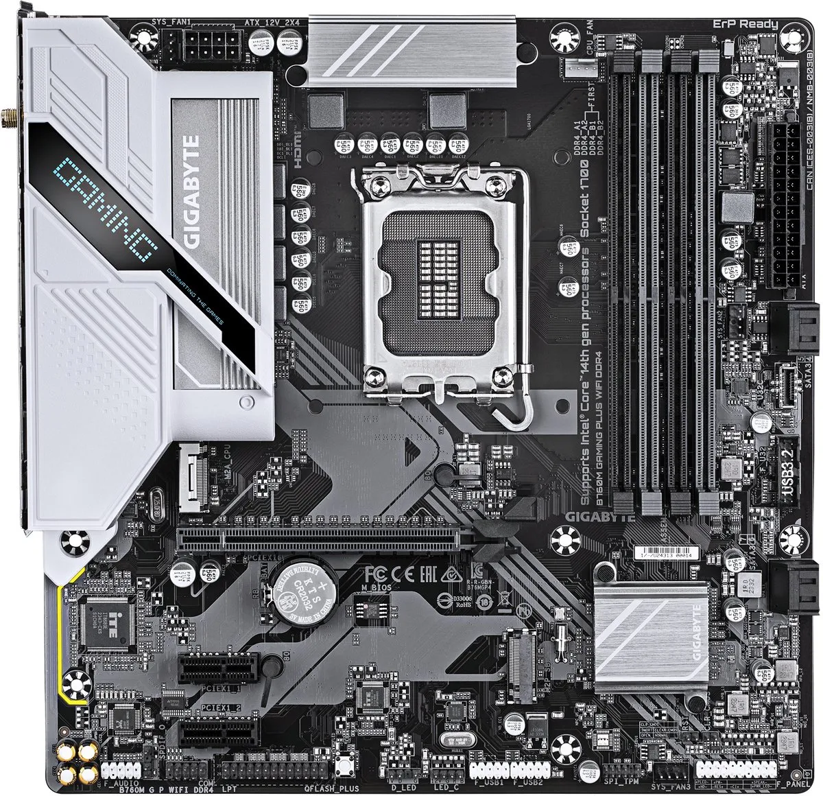 Gigabyte B760M Gaming Plus Wifi DDR4 - microATX