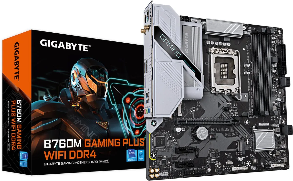 Gigabyte B760M Gaming Plus Wifi DDR4 - microATX