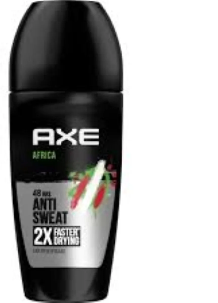 Axe Deo Roller Africa Dry - 8x50ml