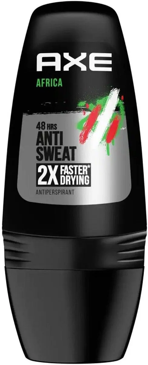 Axe Deo Roller Africa Dry - 8x50ml