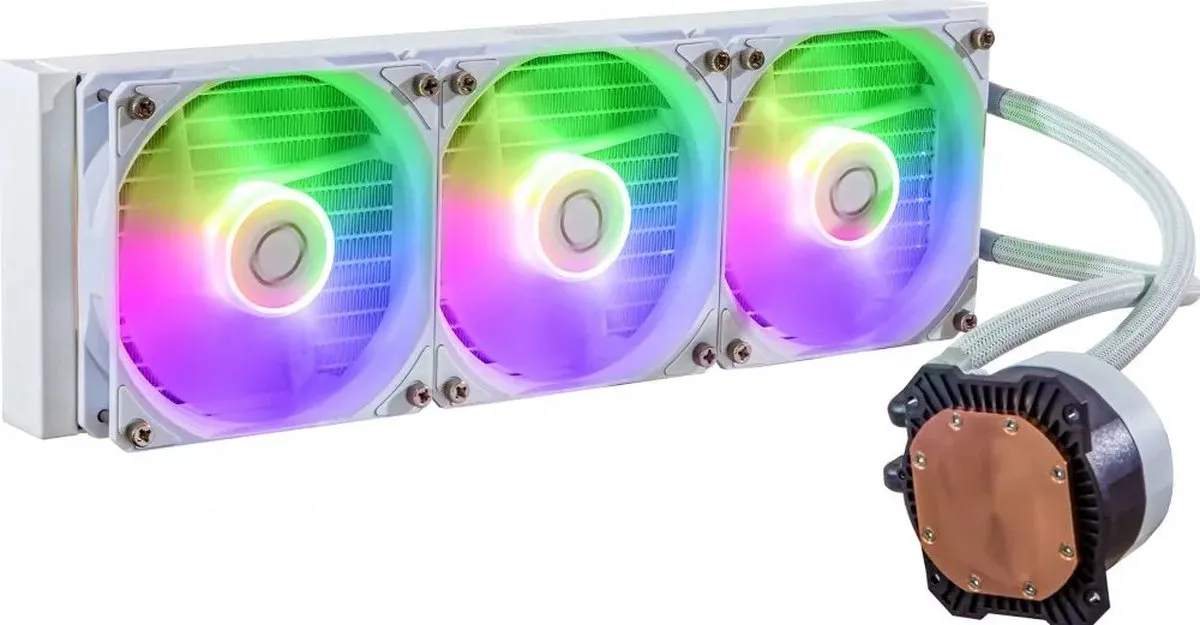 Cooler Master MasterLiquid 360L Core ARGB MLW-D36M-A18PZ-RW - Wit