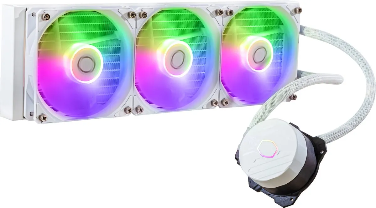 Cooler Master MasterLiquid 360L Core ARGB MLW-D36M-A18PZ-RW - Wit