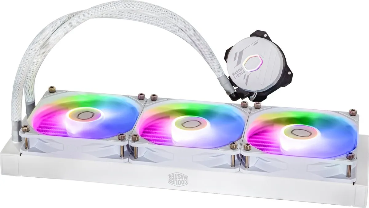 Cooler Master MasterLiquid 360L Core ARGB MLW-D36M-A18PZ-RW - Wit