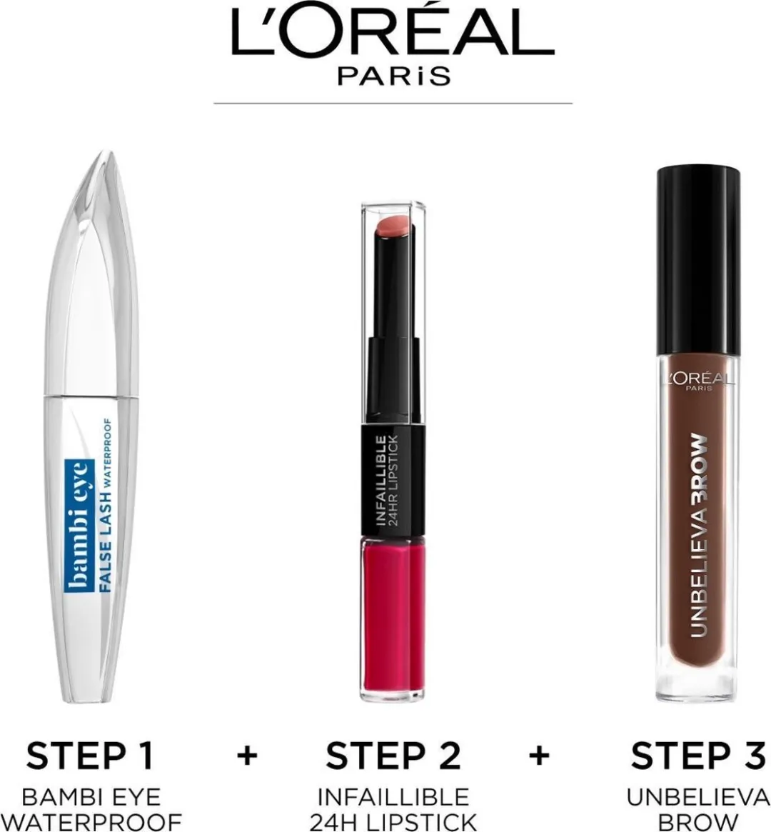 L'Oréal Paris Bambi Eye Waterproof Mascara - Extra Zwart