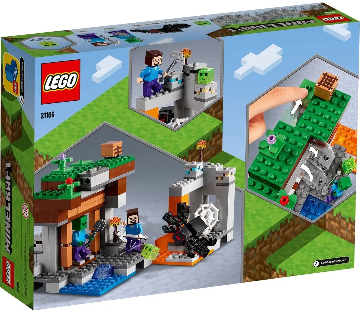 LEGO Minecraft Verlaten Mijn 21166 - Meerkleurig