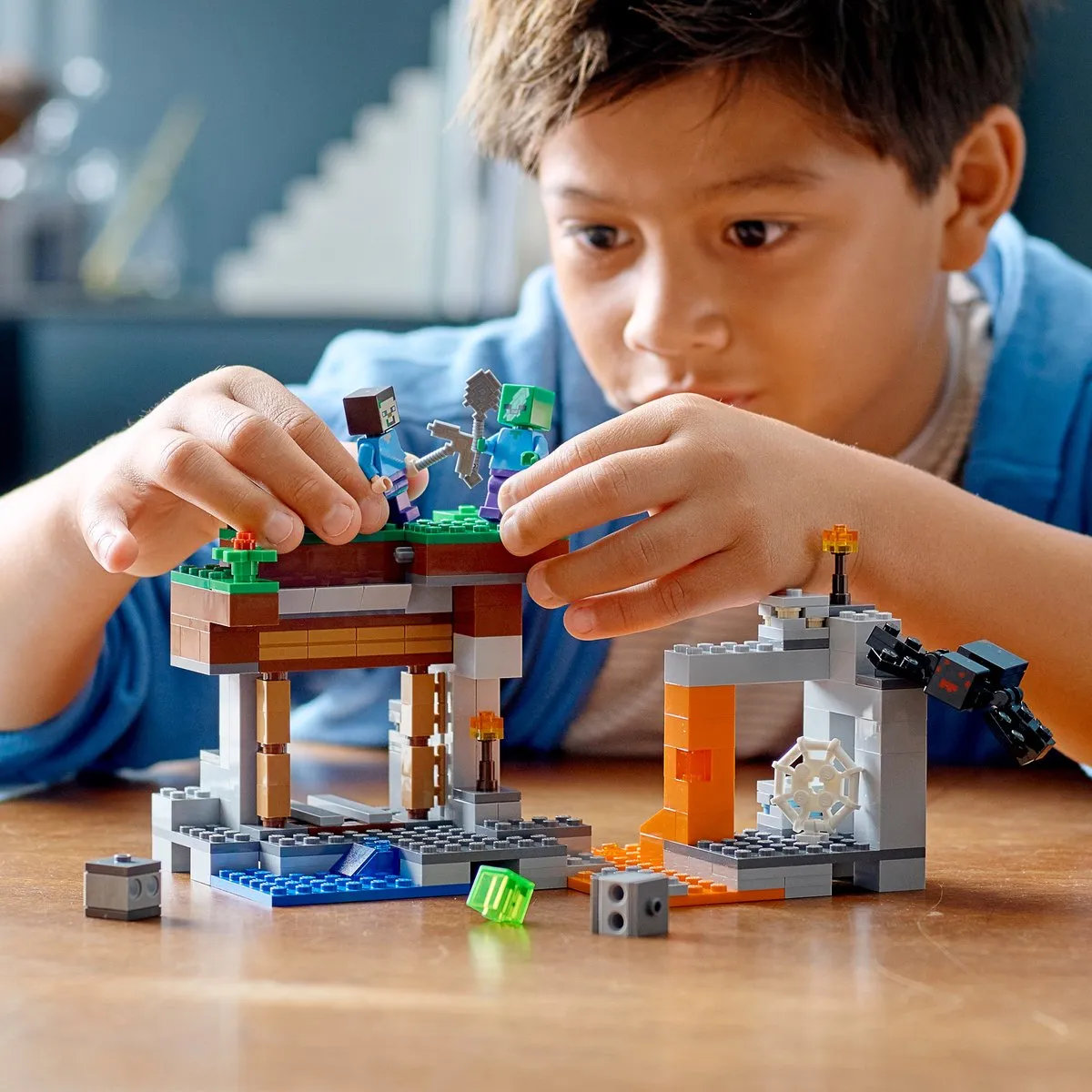 LEGO Minecraft Verlaten Mijn 21166 - Meerkleurig